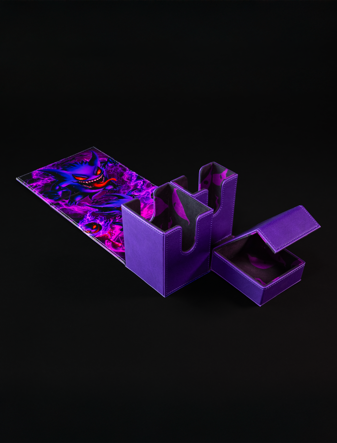 Purple Evil Deckbox - sleevechief