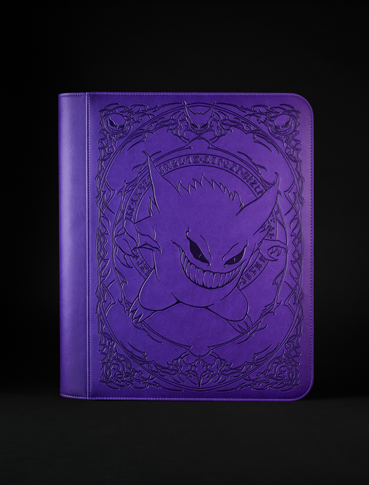 Purple Evil - Toploader Trading Card Binder - sleevechief