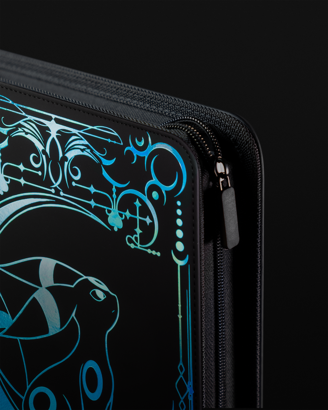 Lunar Shadow Shiny 9-Pocket Trading Card Binder - sleevechief