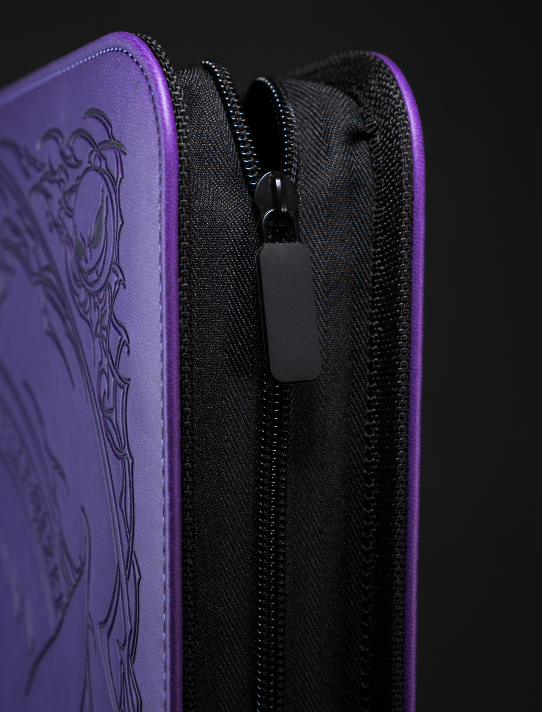 Purple Evil - Toploader Trading Card Binder - sleevechief