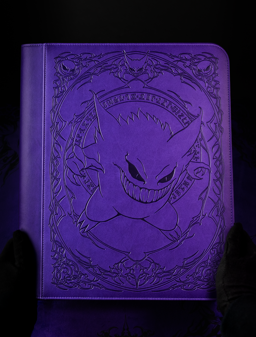 Purple Evil - Toploader Trading Card Binder - sleevechief