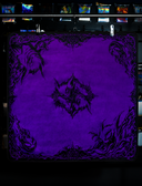 Purple Evil - 2-Player Cloth Playmat - sleevechief