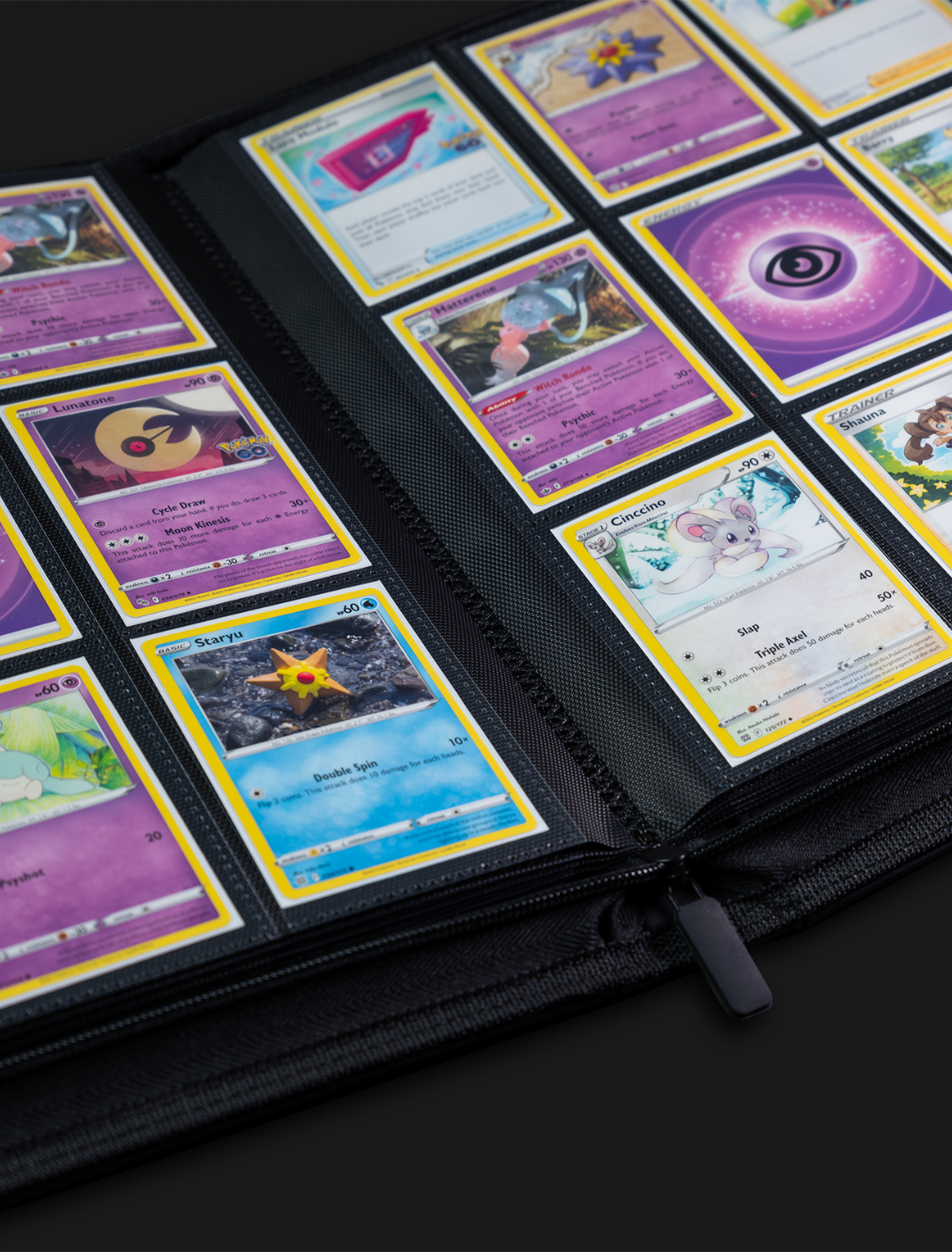 Lunar Shadow 9-Pocket Trading Card Binder sleevechief Lunar Shadow 9-Pocket Trading Card Binder sleevechief