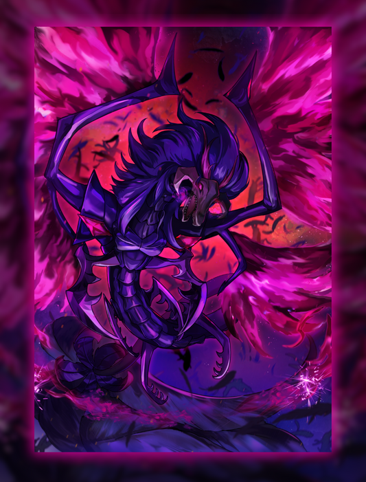 HELL WINGED Dragon Card Sleeves (70 PCS)