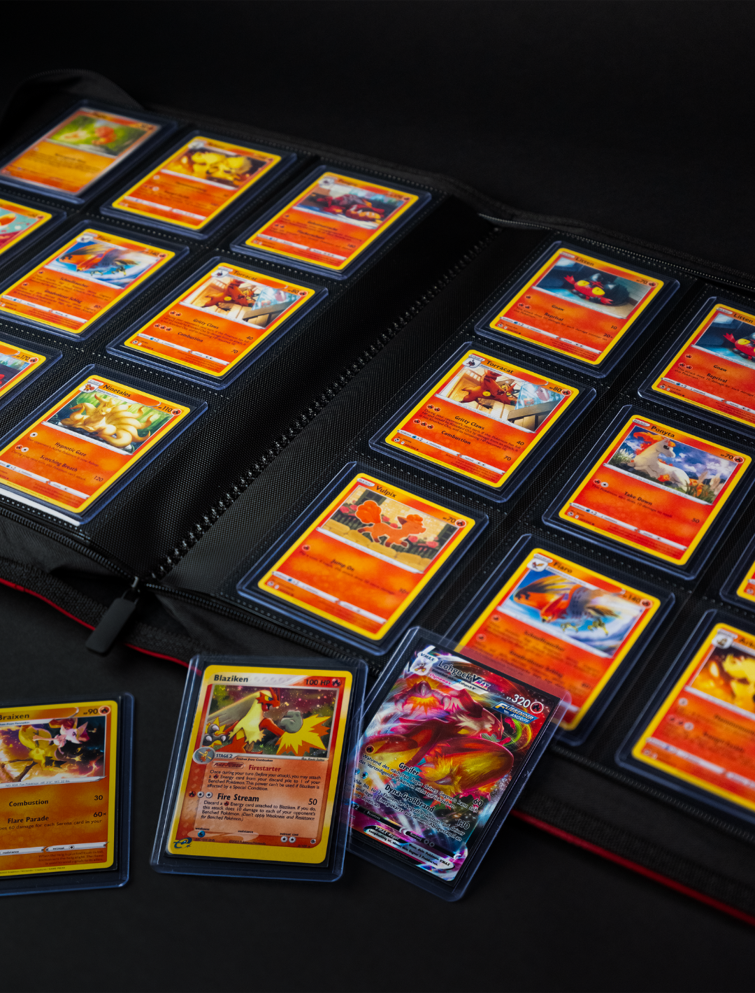 Gen 3 Blaze Kick - Toploader Trading Card Binder