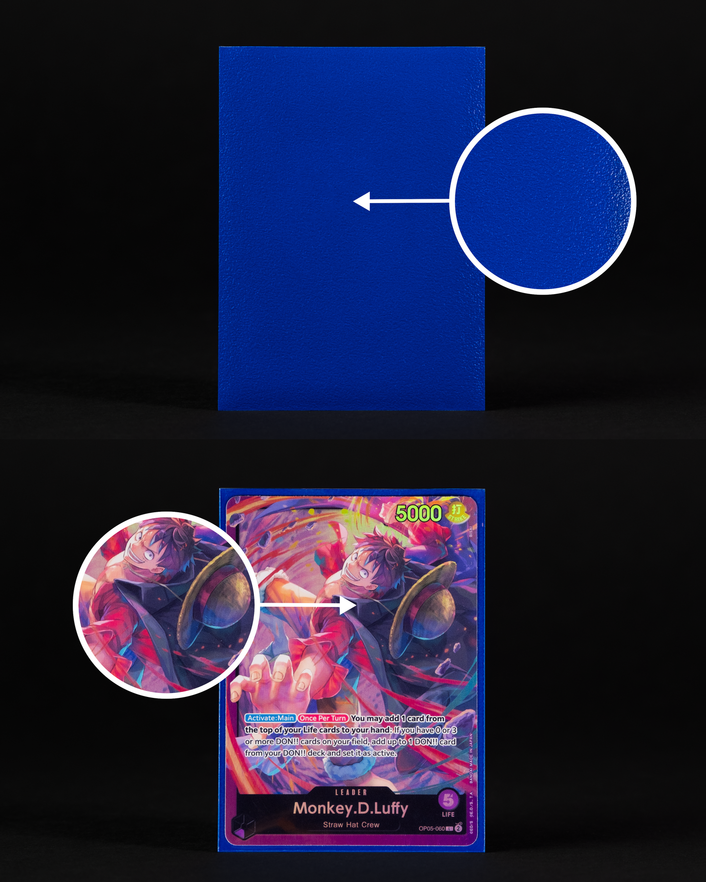 ELITE SERIES - Soft Matte Deep Blue Color Sleeves (100PCS) - sleevechief