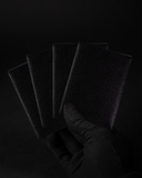 ELITE SERIES - Soft Matte Eclipse Black Color Sleeves (100PCS) - sleevechief