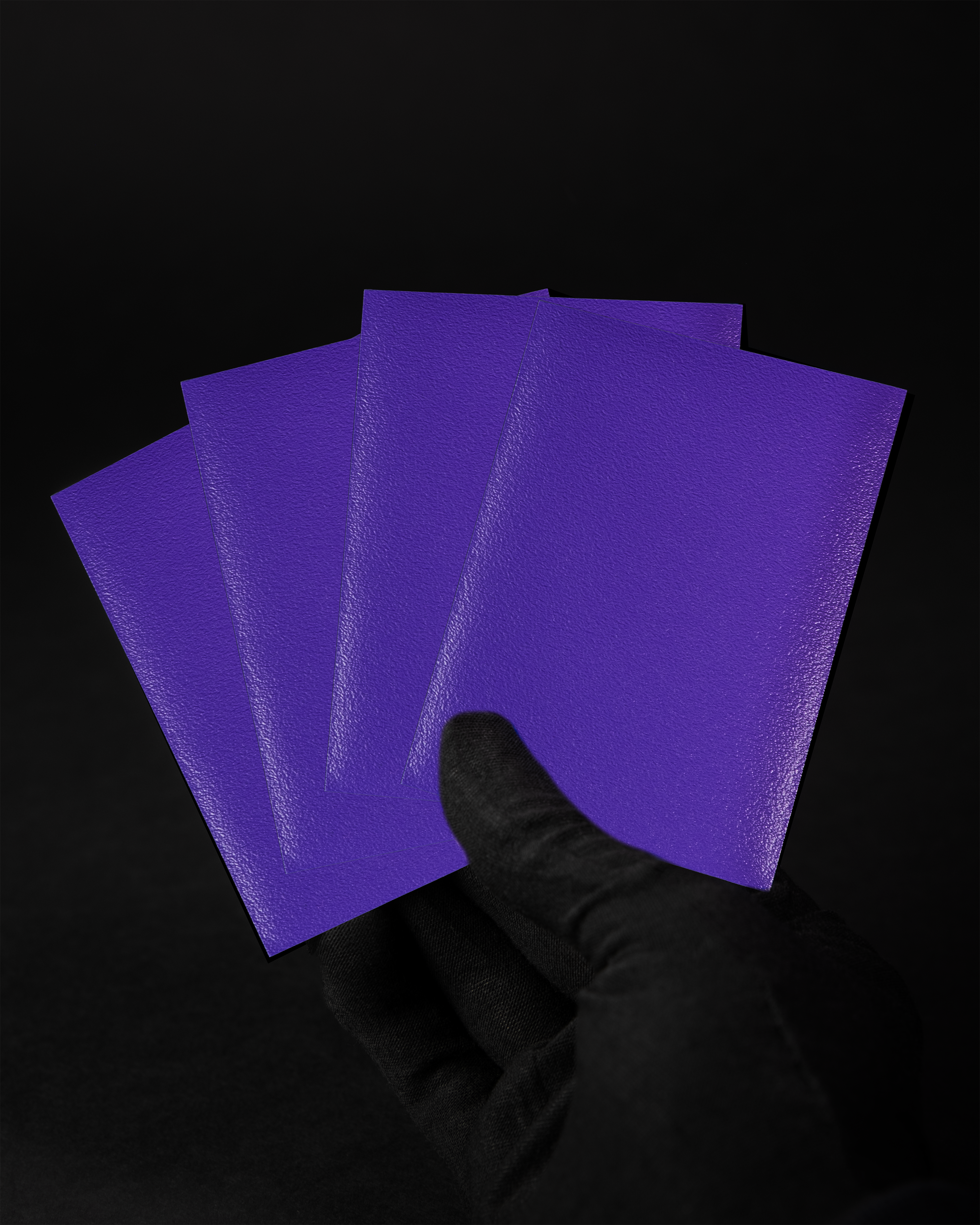 SERIE ELITE - Manicotti morbidi opachi di colore viola (100 pezzi)