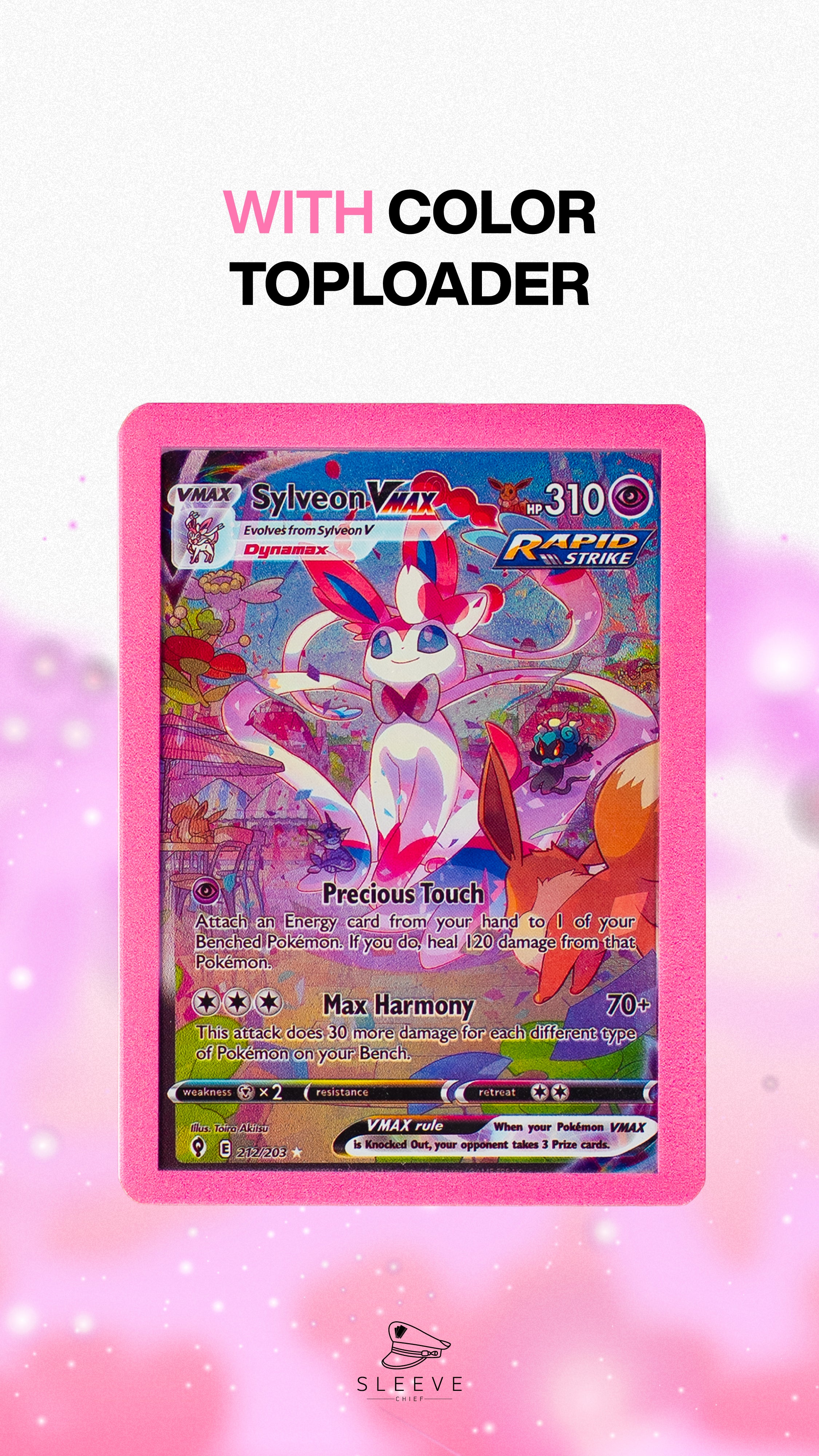 Color Toploader - Fairy Pink (100) - sleevechief