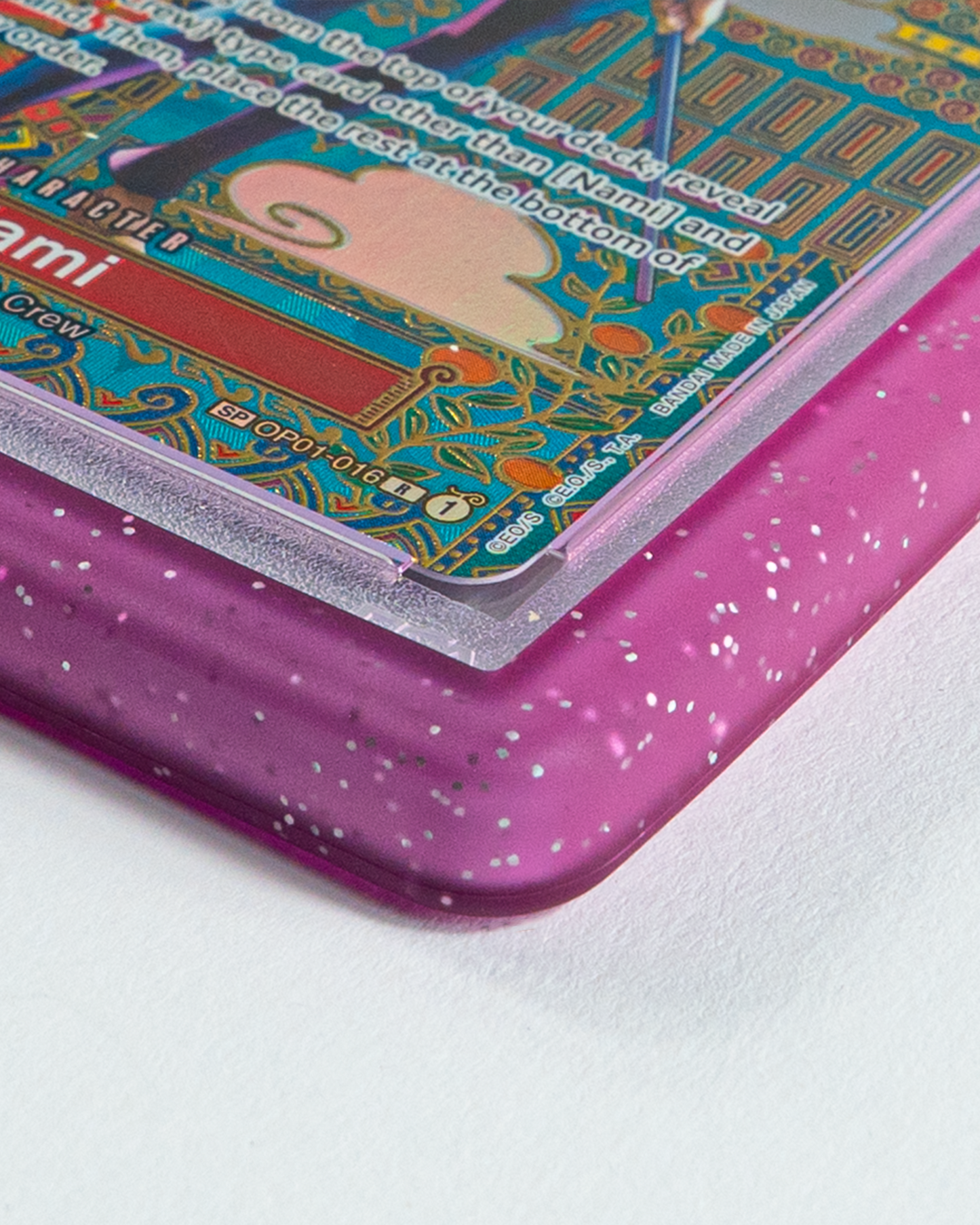 Cosmic Pink - Parachoques de tarjetas graduadas