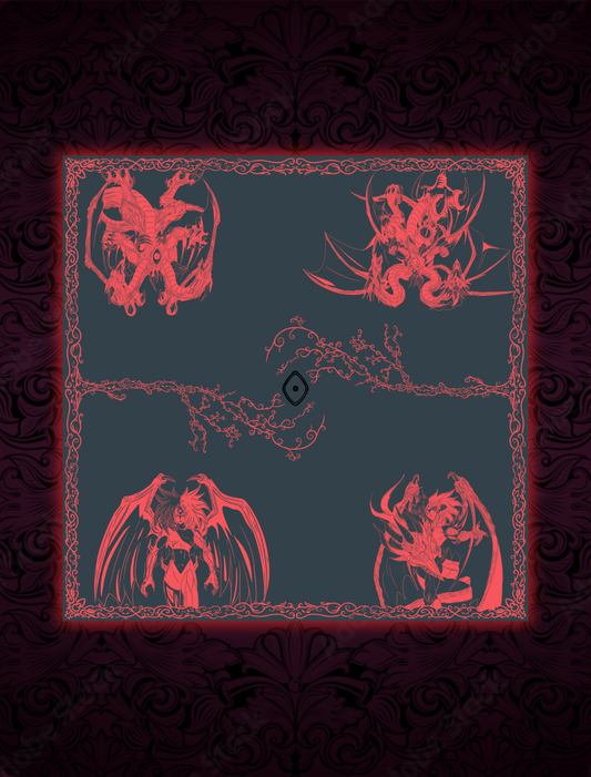 Terror 2-Player Playmat