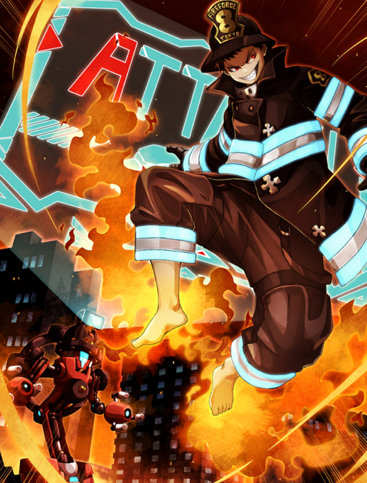 RESCUE ACE X FIRE FORCE Card Sleeves