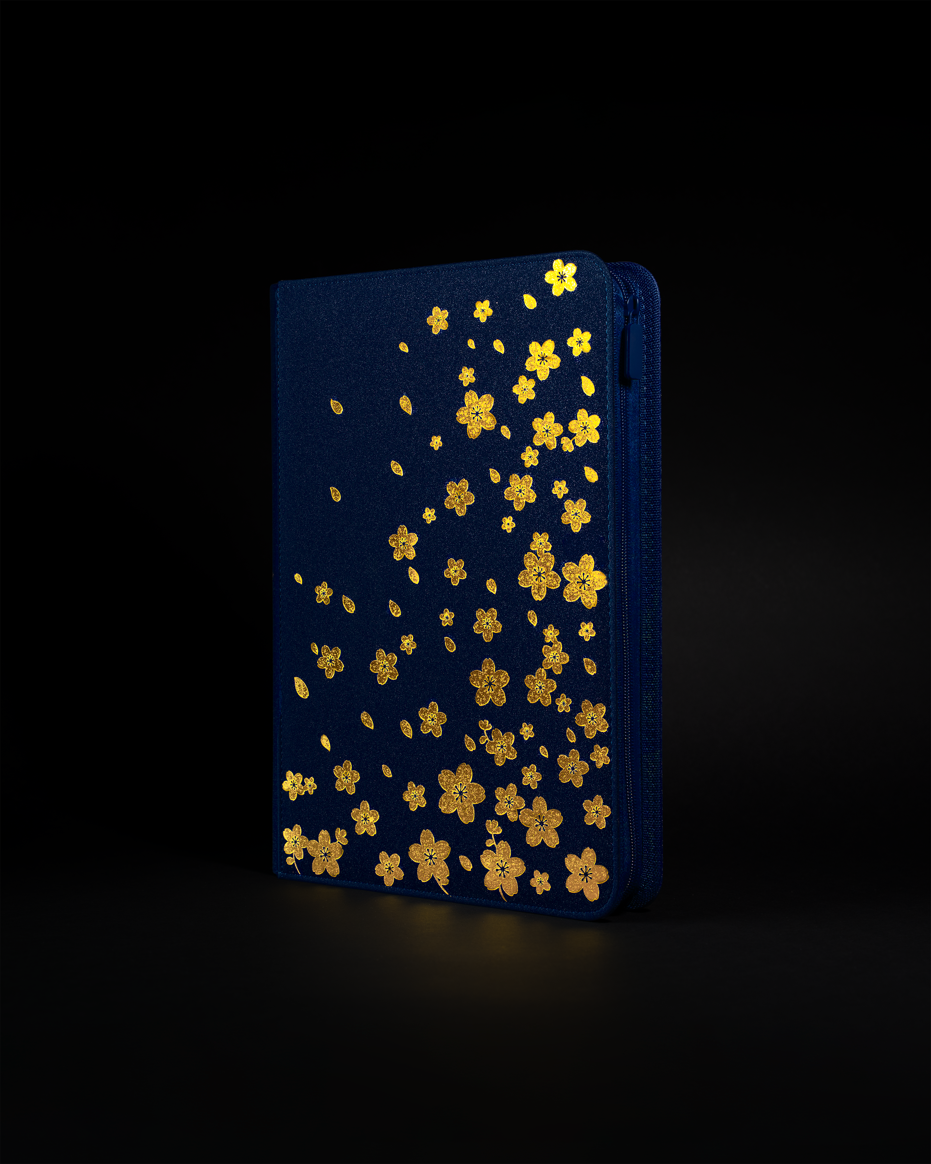 Night Blossom - 9-Pocket Trading Card Binder - sleevechief
