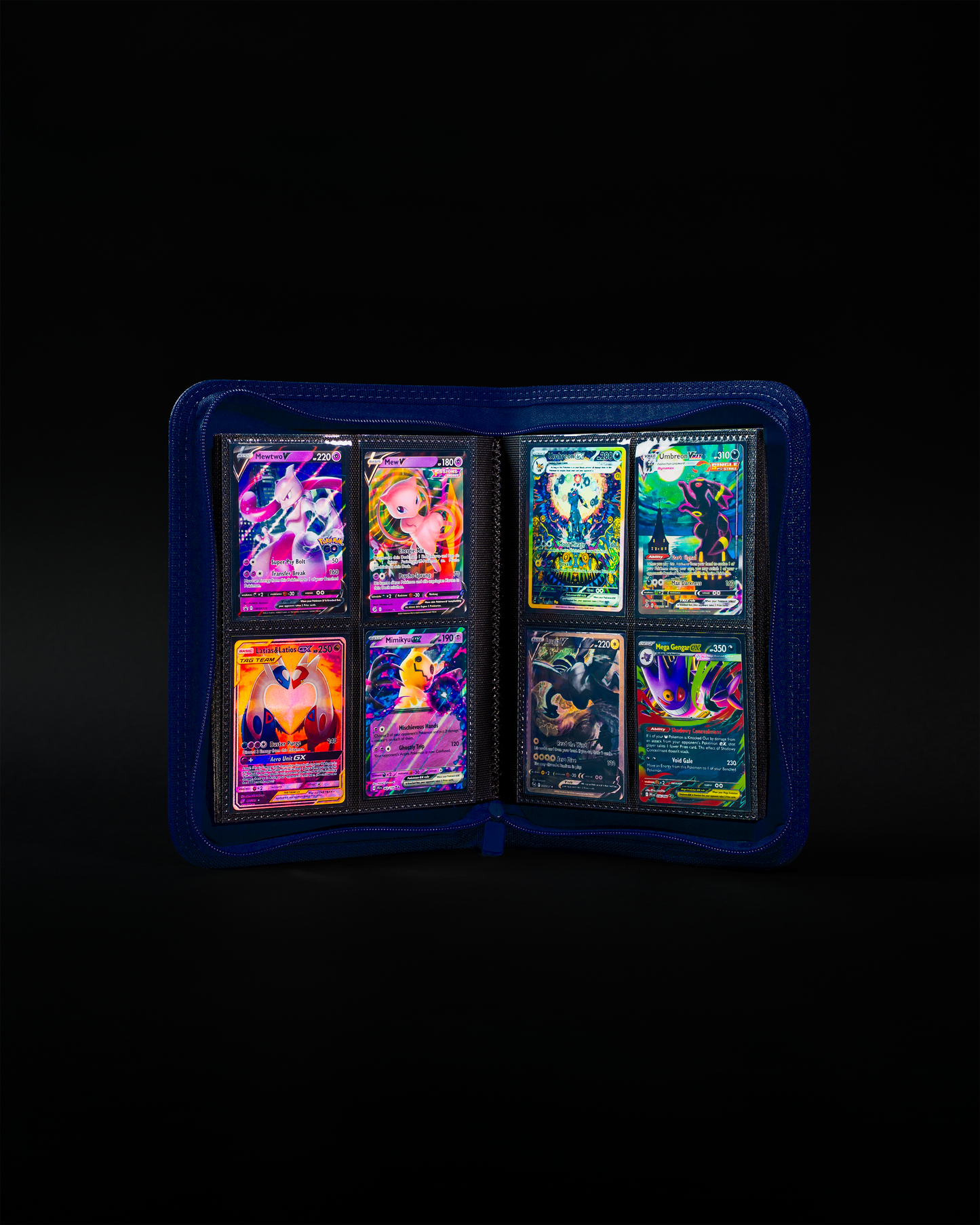 Night Blossom - 4-Pocket Trading Card Binder - sleevechief