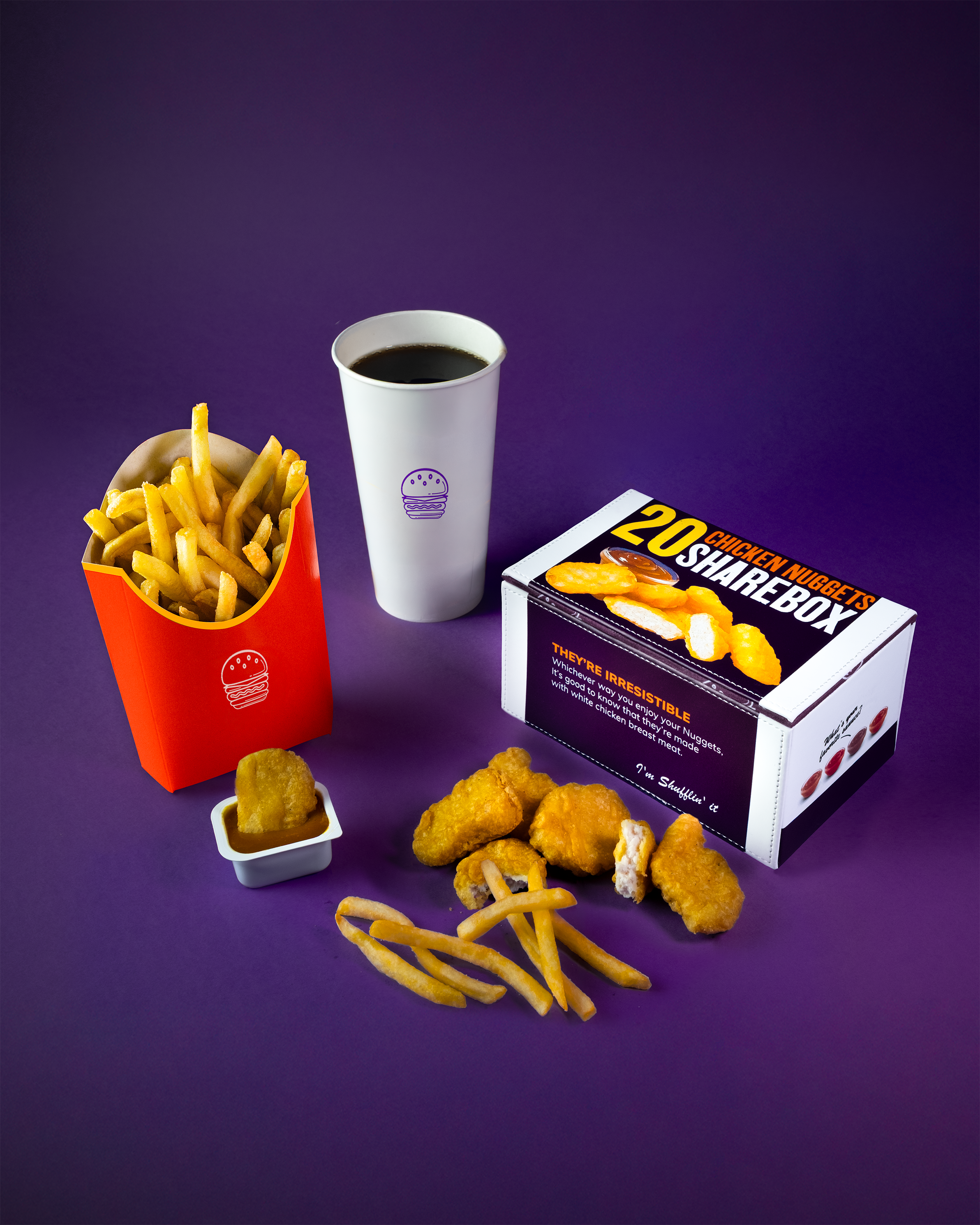 20 Chicken Nuggets Deckbox