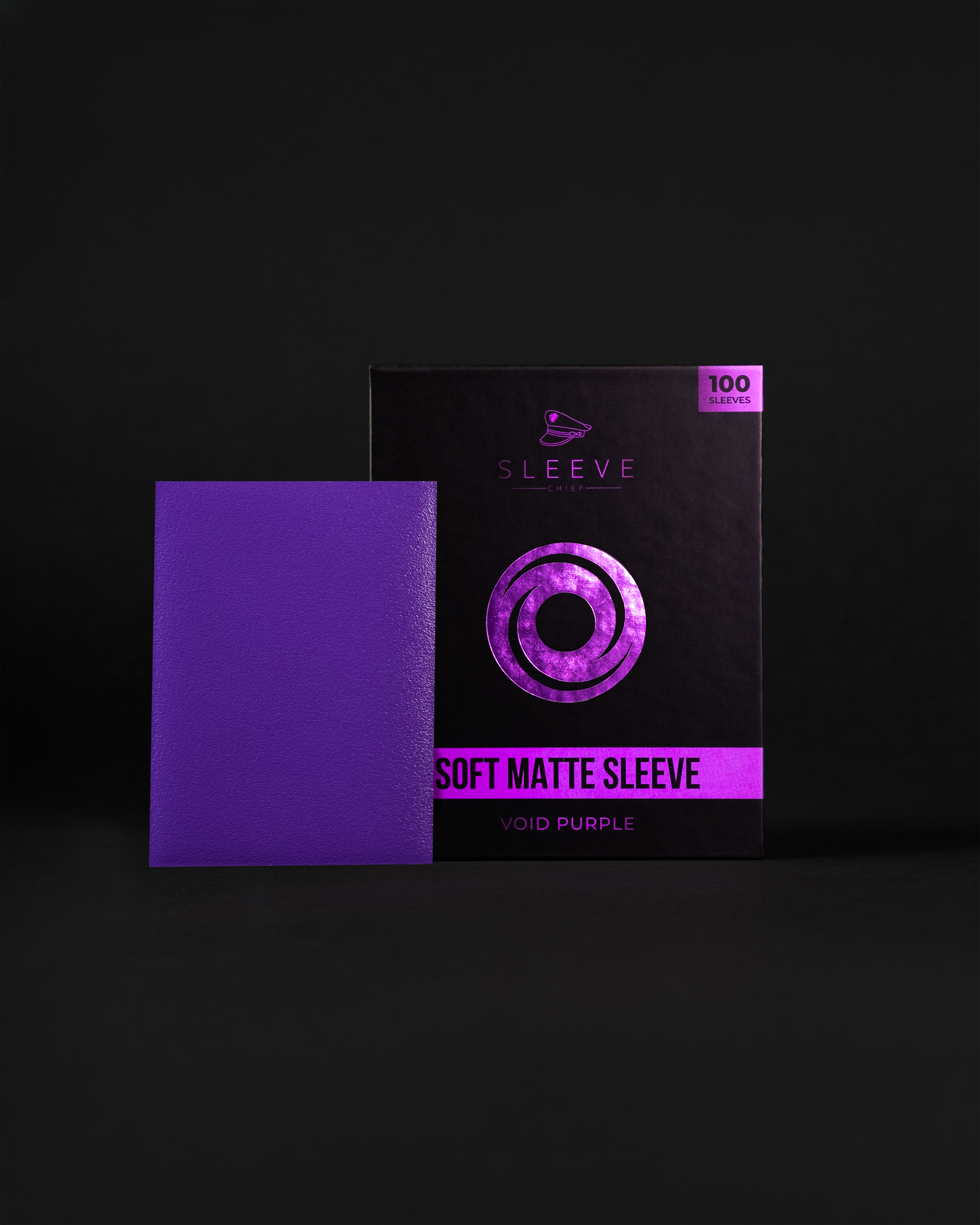 SERIE ELITE - Manicotti morbidi opachi di colore viola (100 pezzi)