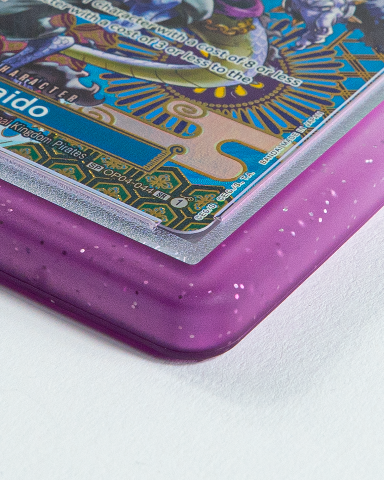 Purple Amethyst- Tarjeta graduada Bumper