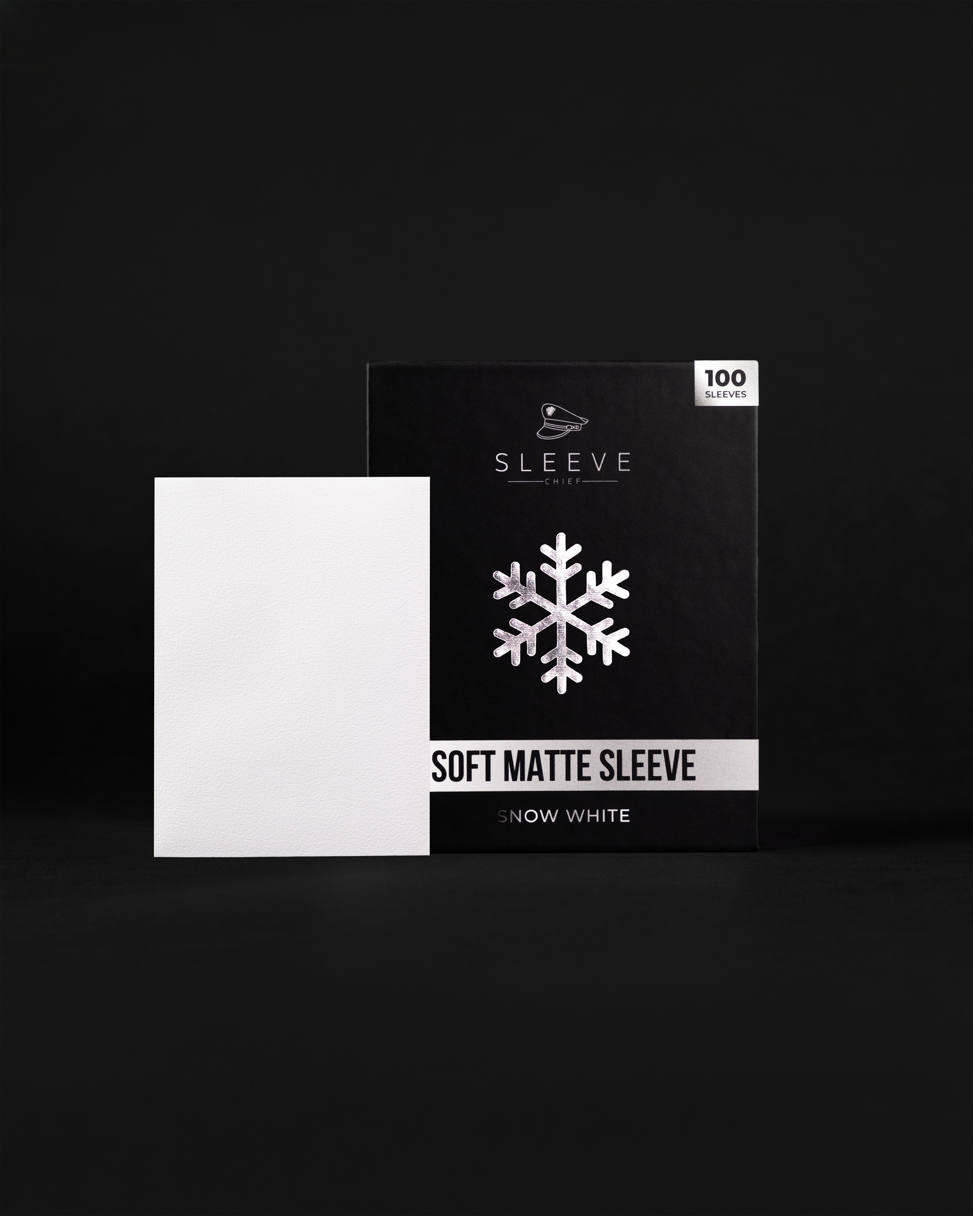 SERIE ELITE - Manicotti morbidi opachi di colore bianco neve (100 pezzi)