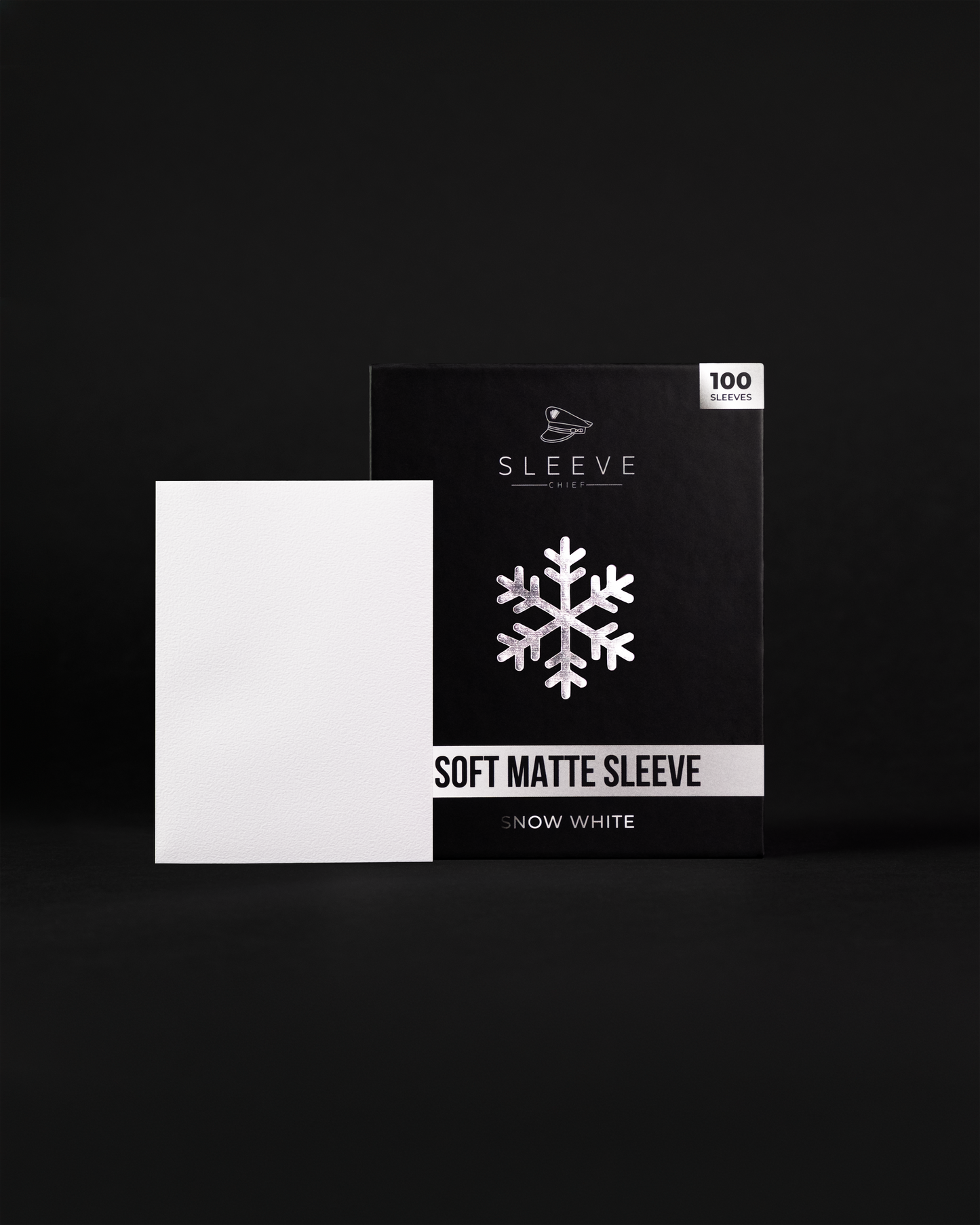 SERIE ELITE - Manicotti morbidi opachi di colore bianco neve (100 pezzi)