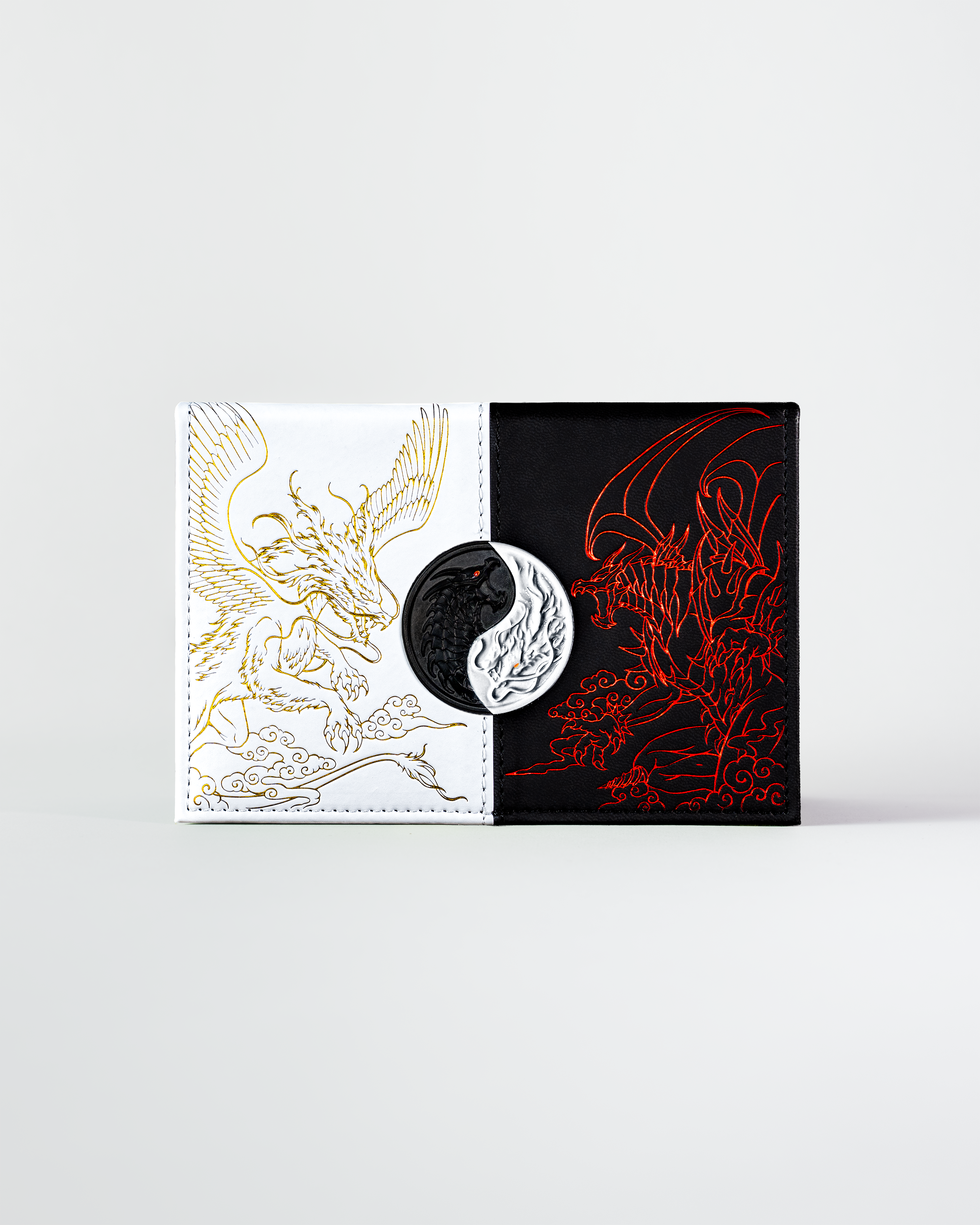 Yin & Yang Dragons Deckbox - sleevechief