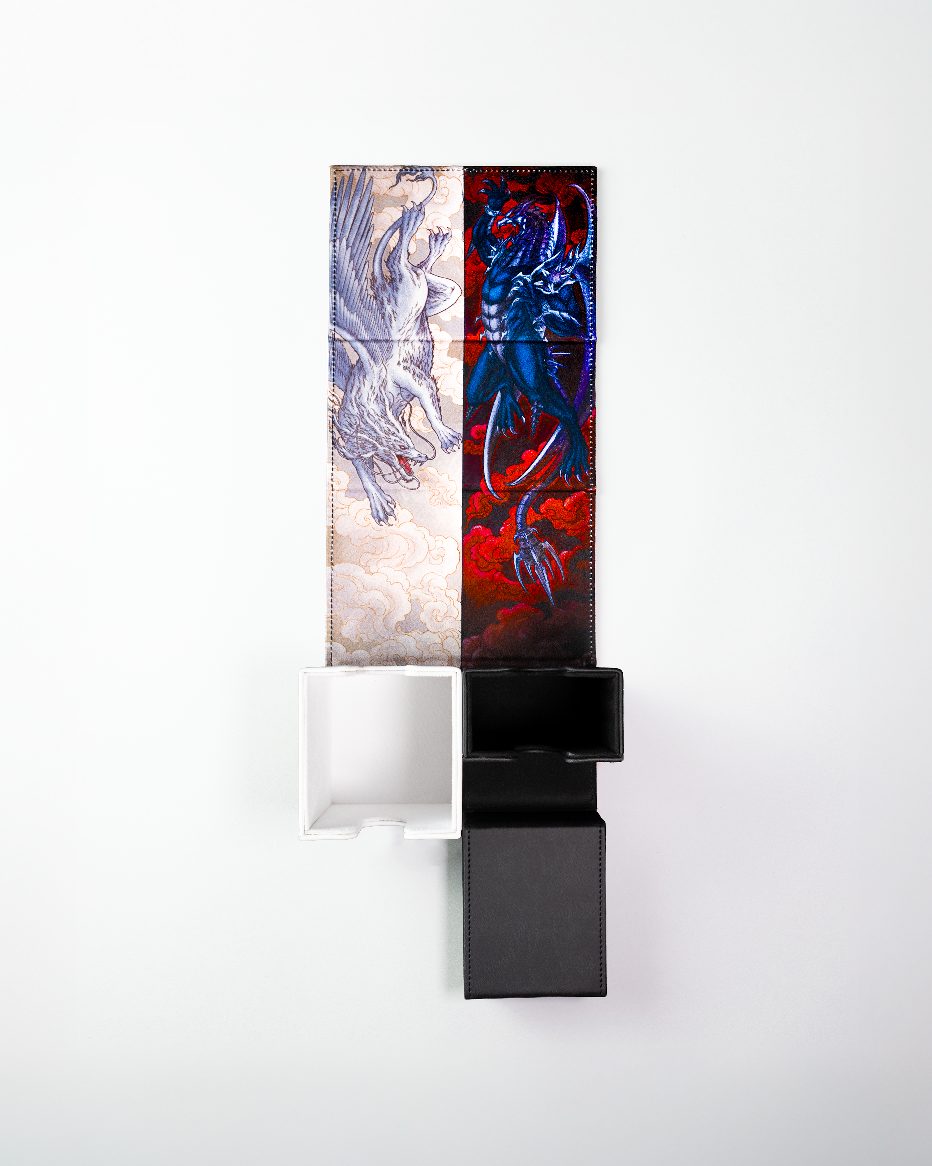 Yin & Yang Dragons Deckbox - sleevechief