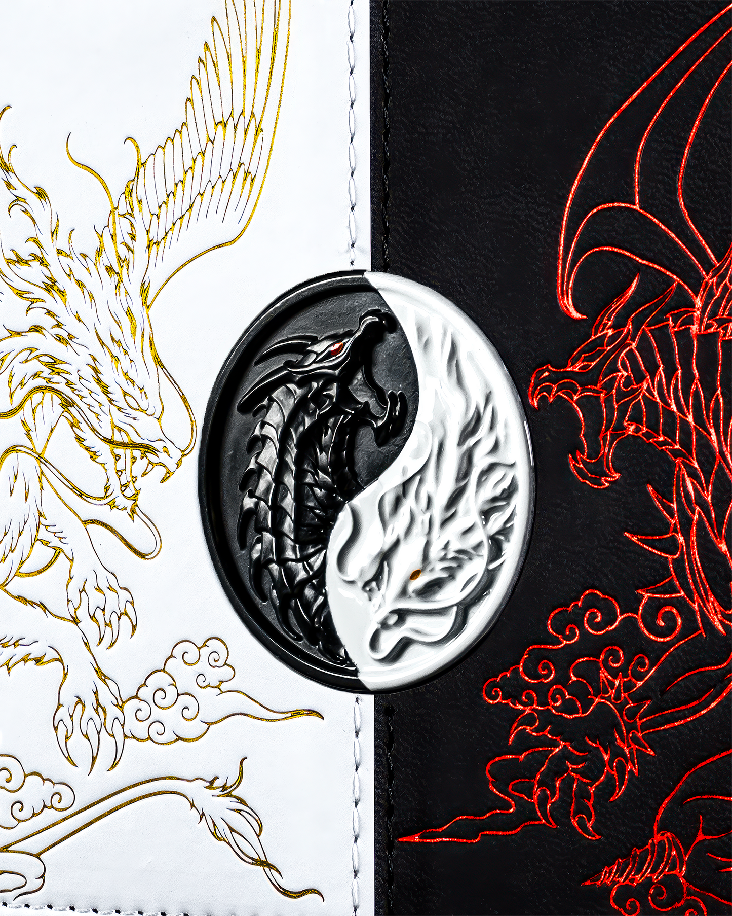 Yin & Yang Dragons Deckbox - sleevechief