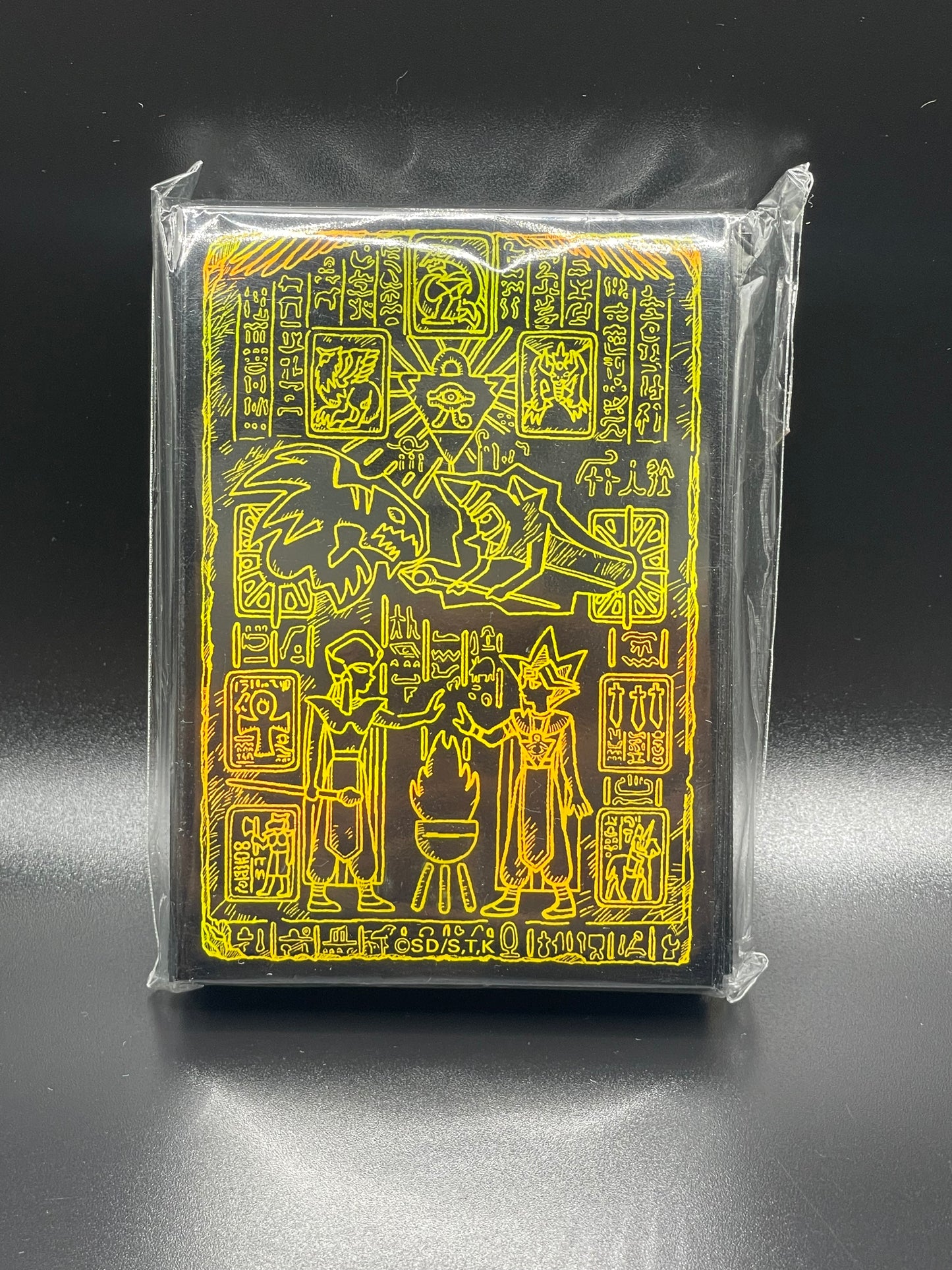 Yu-Gi-Oh! Card Sleeves - Hieroglyphen Yellow (70 STK) - sleevechief